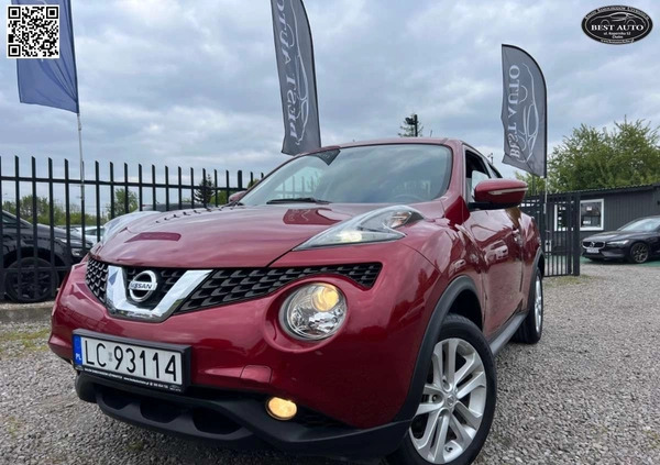 Nissan Juke cena 48500 przebieg: 144000, rok produkcji 2015 z Radymno małe 781